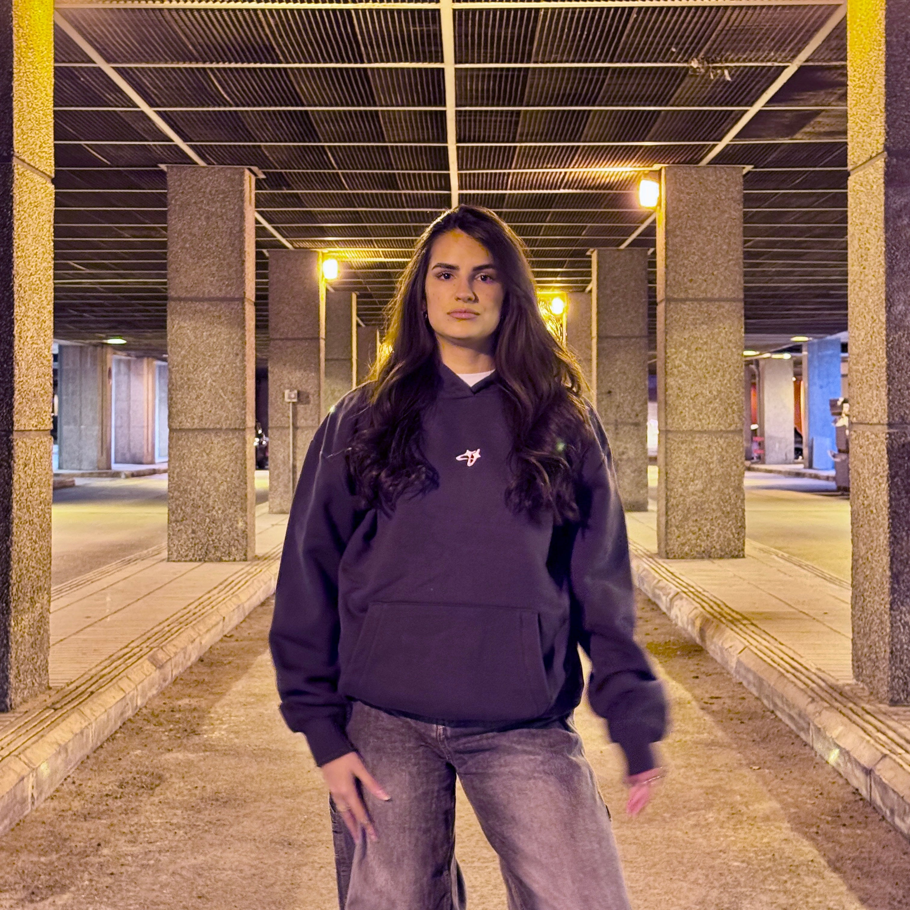 DNSCONCEPT MOUTH WALL HOODIE